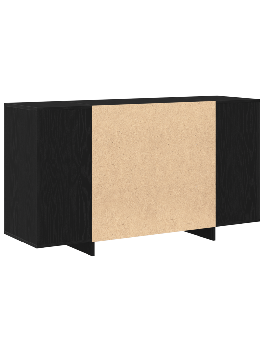 Must tammekapp must tamm puidu vineer 135 x 41 x 75 cm kapp