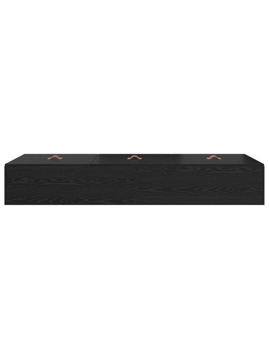 Ladustamisvoodi raam must oak 100x200 cm