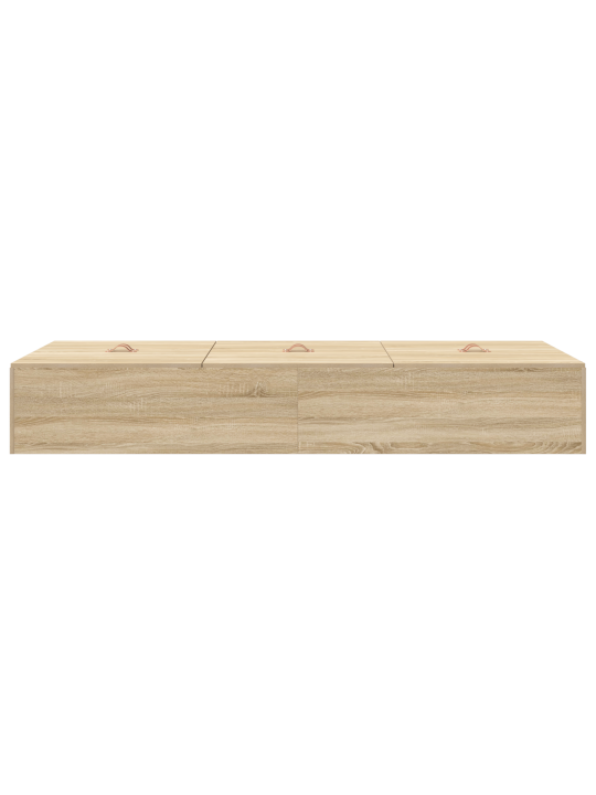 Ladustamisvoodi raam sonoma tamme 100x200 cm