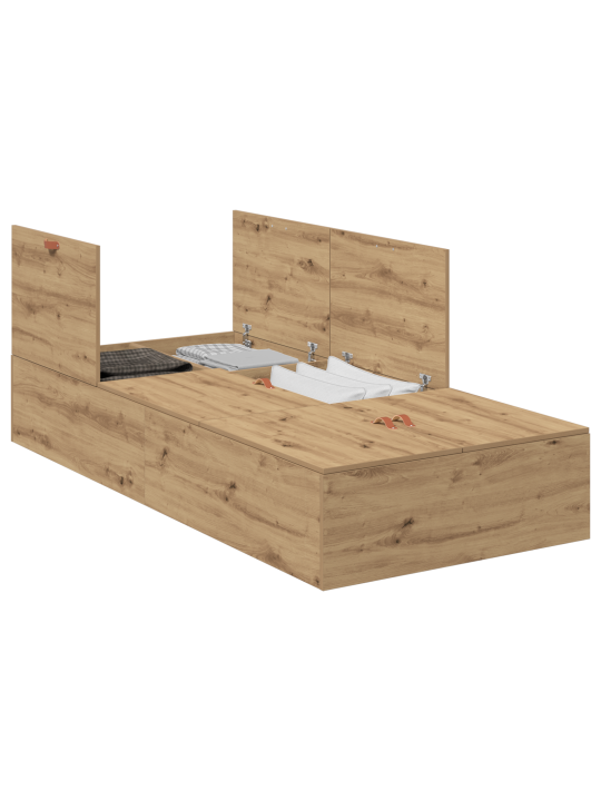 Ladustamisvoodi raam artisan tamme 90x190 cm