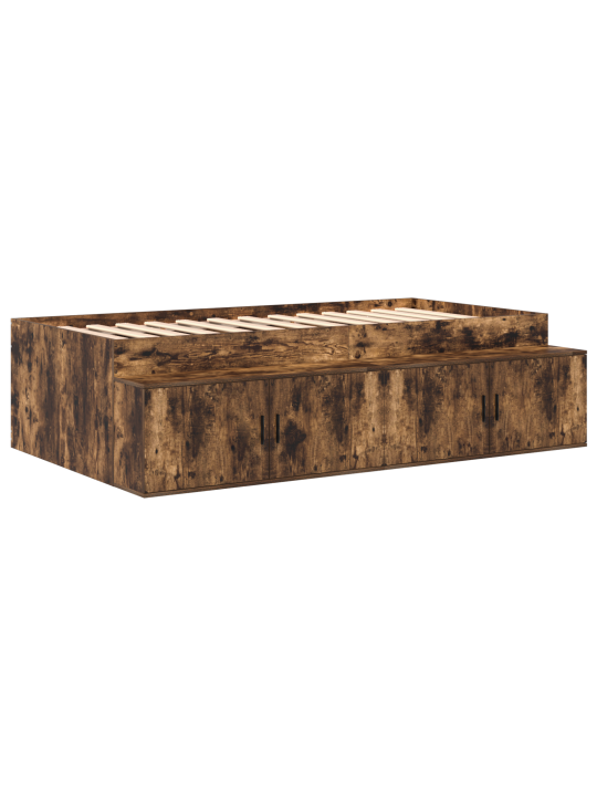 Ladustamisvoodi suitsutatud tamm 90x200 cm