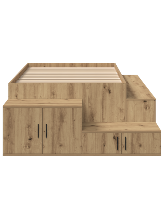 Ladustamisvoodi raamat oak 90x190 cm