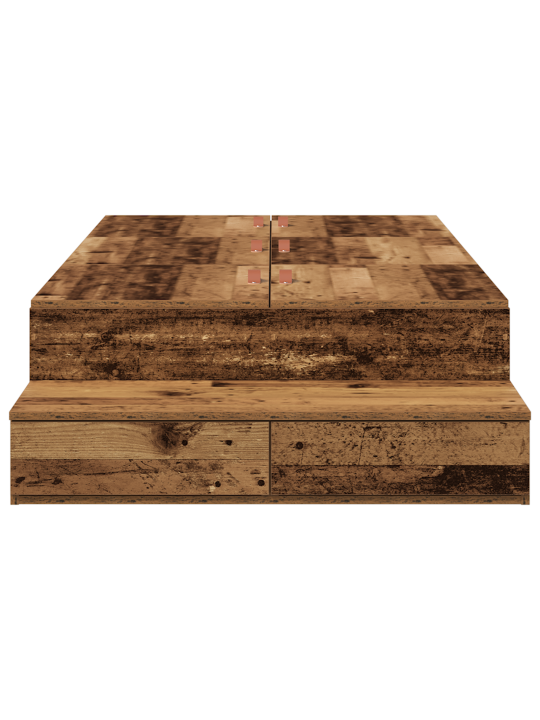 Ladustamise voodi raam vana puit 90x200 cm