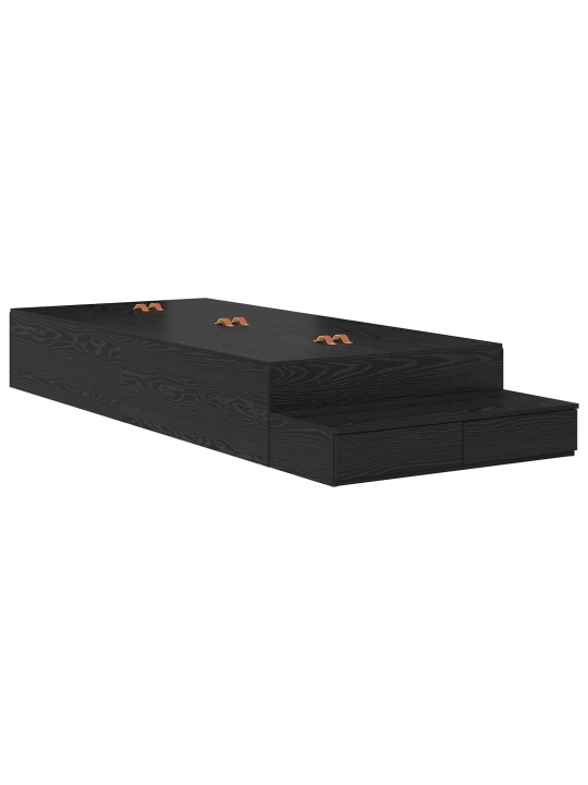 Unepood black oak 75x190 cm