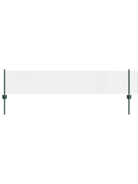 Keermestatud tara 22 u-postiga roheline 0.4x50 m teras