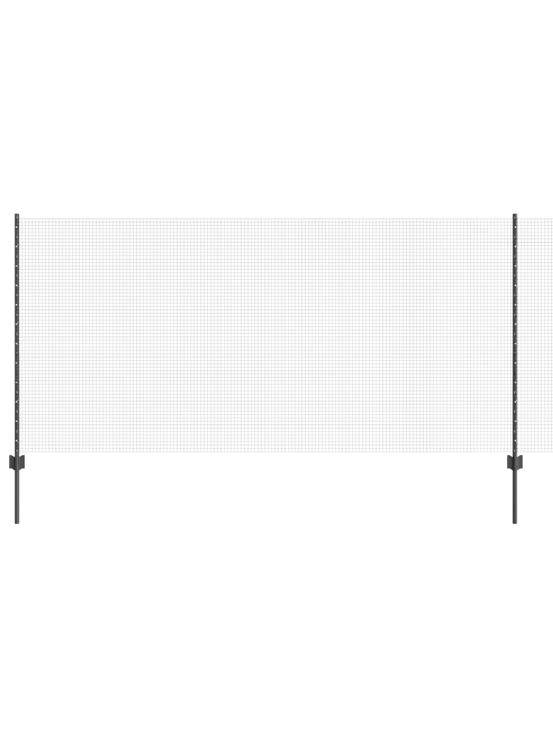 Keermestatud traadi aed 10 u peadega hall 1.2x10 m teras