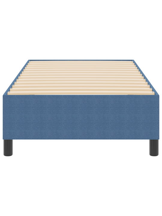 Polsterdatud voodi sinine 90x200 cm patis