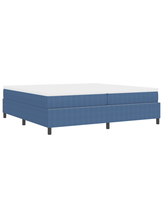 Kastipreil koos madratsiga sinine 200x200 cm sametkangas
