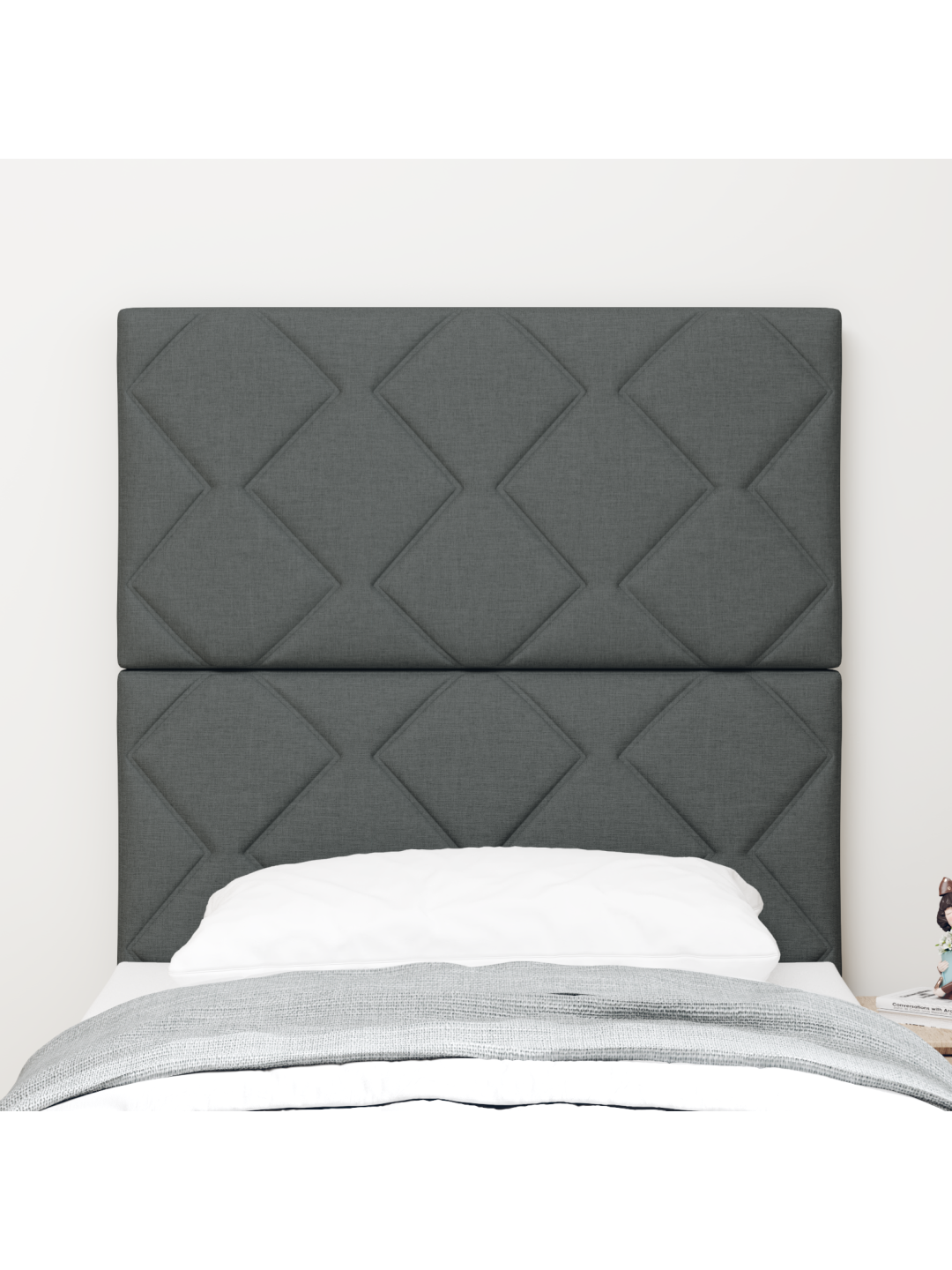 Voodiots teemantplokkide disain tumehall 80 cm