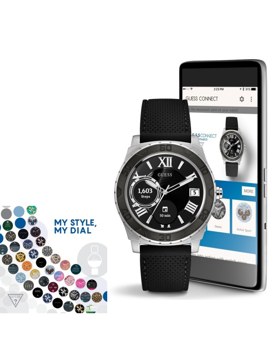 Guess Connect Ace C1001G1 Meeste Käekell Smartwatch