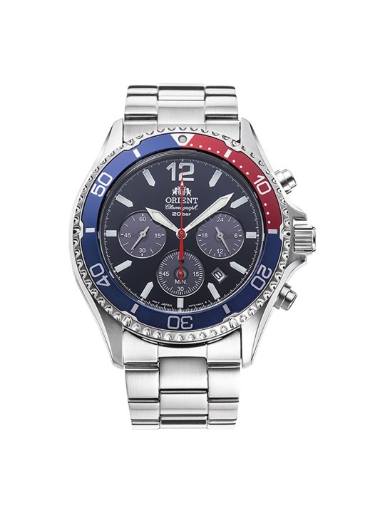 Orient Mako Solar Powered RA-TX0201L10B Meeste Käekell Chronograph