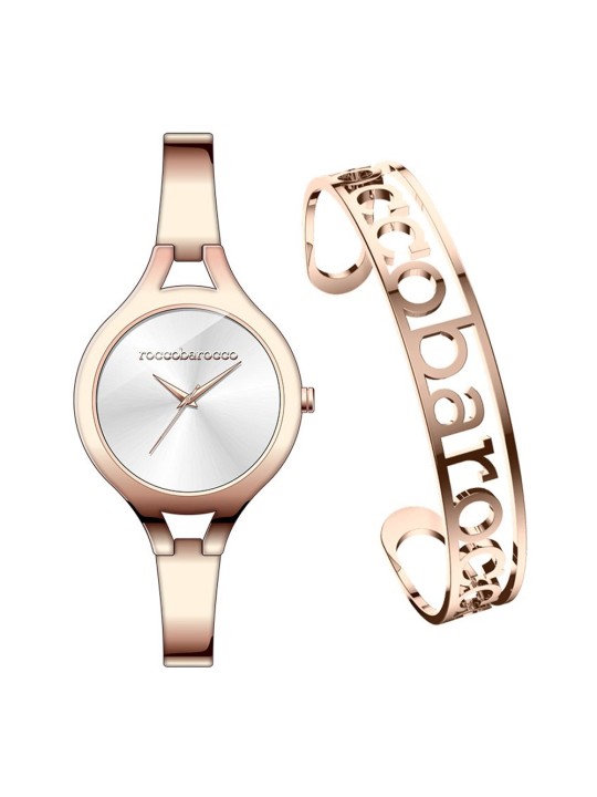 Roccobarocco RB.2216S-04M Naiste Käekell and Bangle Set