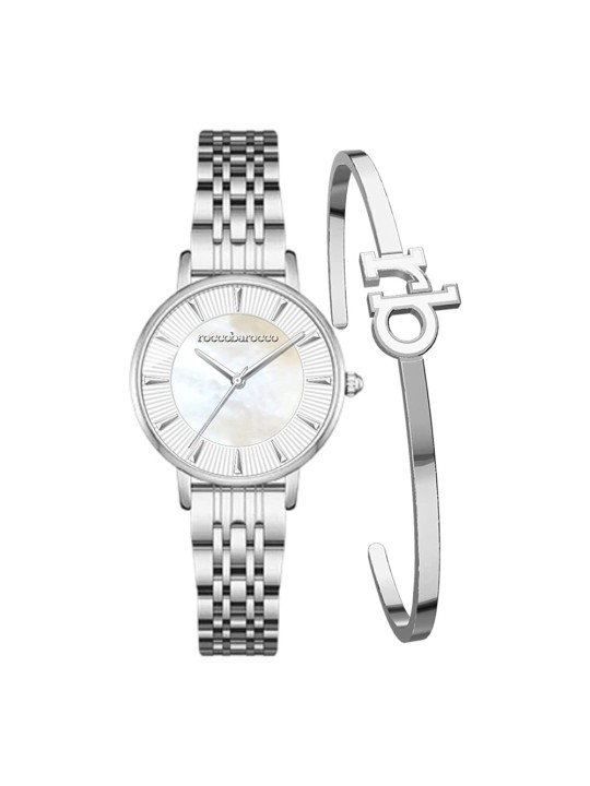 Roccobarocco RB.4659L-01M Naiste Käekell and Bangle Set