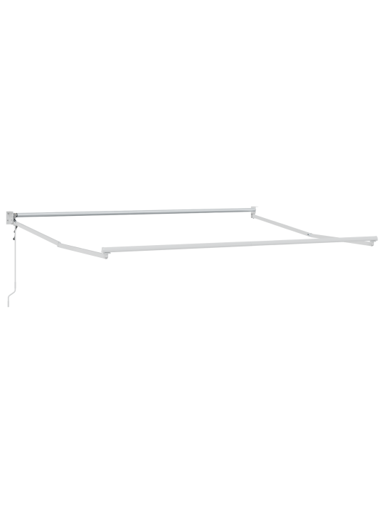 Automaatne sissetõmmatav varikatus kollased ja oranž 350x250 cm