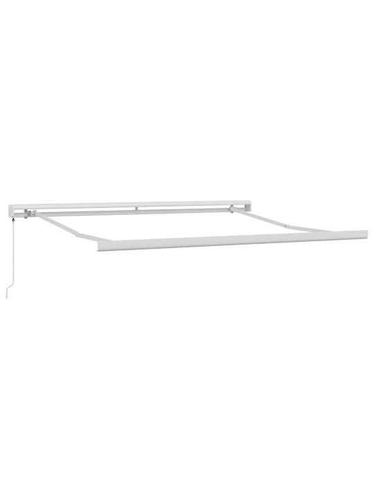Käsitsi sissetõmmatav varikatus mitmevärviline triip 350x250 cm