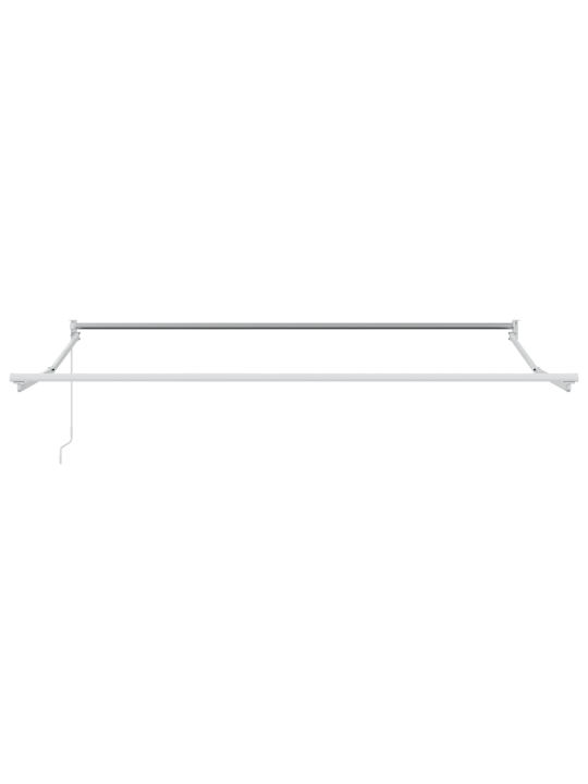 Käsitsi sissetõmmatav hall varikatus 350x250 cm, varikatuse asenduskangas 3.5x2.5 m raamile kergehall