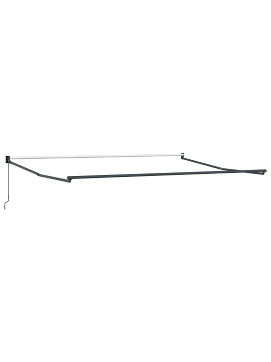 Käsitsi sissetõmmatav varikatus kergehall 400x300 cm, varikatus asenduskangas 4x3 m raami jaoks kergehall