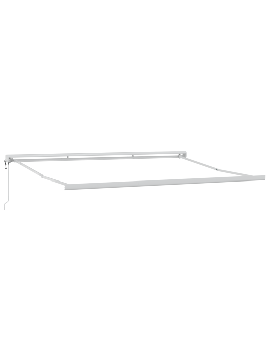 Automaatne sissetõmmatav varikatus punane 400x300 cm, varikatus asenduskangas 4x3 m raami punane