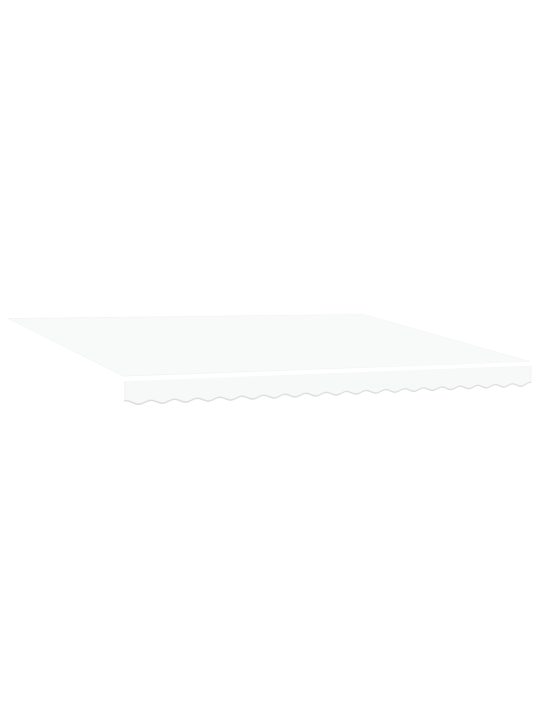 Automaatne sissetõmmatav varikatus led-iga valge 450x350 cm, varikatus tasuta kangaga 4.5x3.5 m raamile valge