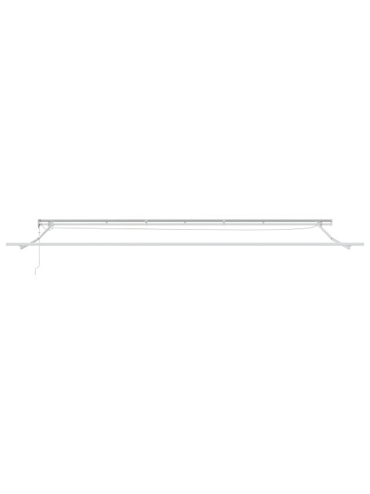 Automaatne sissetõmmatav varikatus led rohelise ja valge 600x300 cm