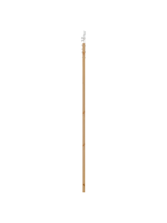 Libisev uks koos varustuse komplektiga 73,5x211 cm massiivne puidust männi