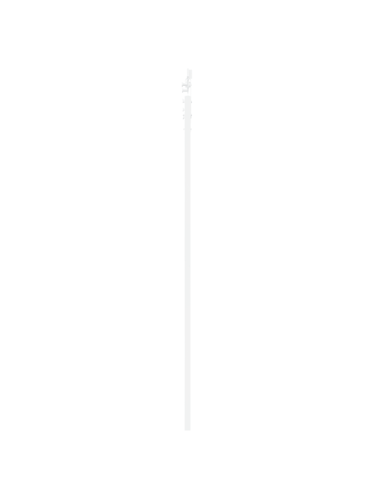 Liuguks koos tarvikute komplektiga valge 78x211 cm tihedast mändpuust