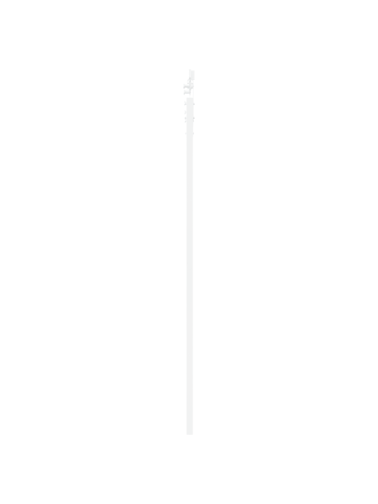 Liuguks koos riistvarakomplektiga valge 83x202 cm massiivne puit männi