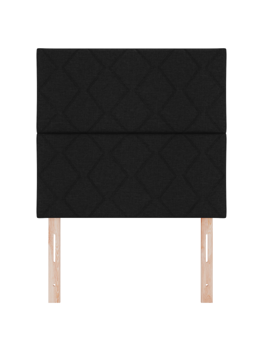 Voodipeats teemantplokkide disain must 90 cm kangast