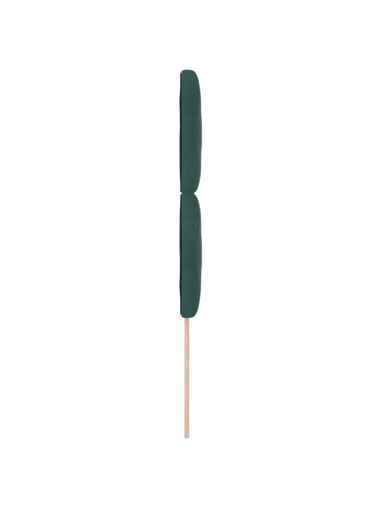 Peatoed diamantplokk disain tume roheline 90 cm samet