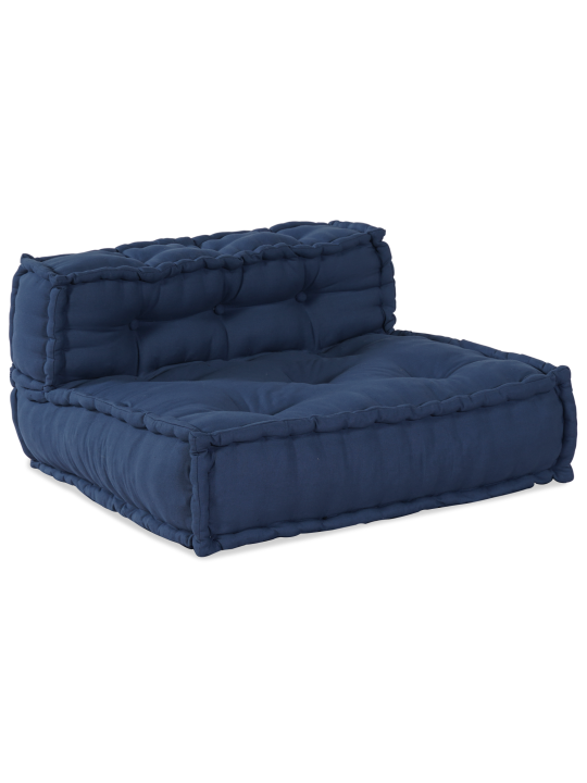 Moodsad puffide komplekt - 4 tükki indigo kangast