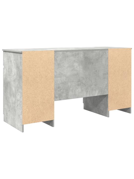 Laud betoonihall 140x49x76 cm inseneripuust