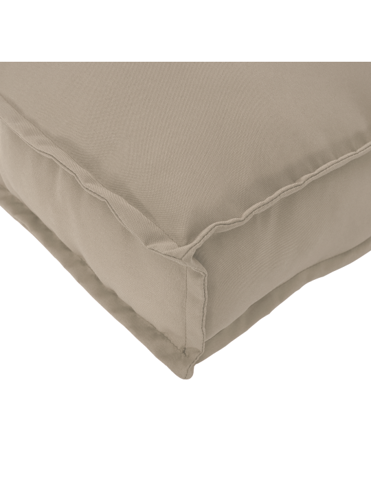 2-osaline kaubakasti patjade komplekt taupe oxford kangast