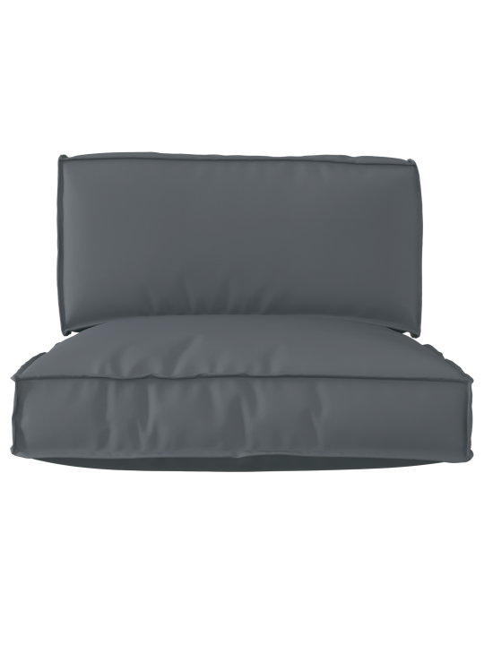 2-osaline pallet cushion set antratsiidi oxfordi kangas