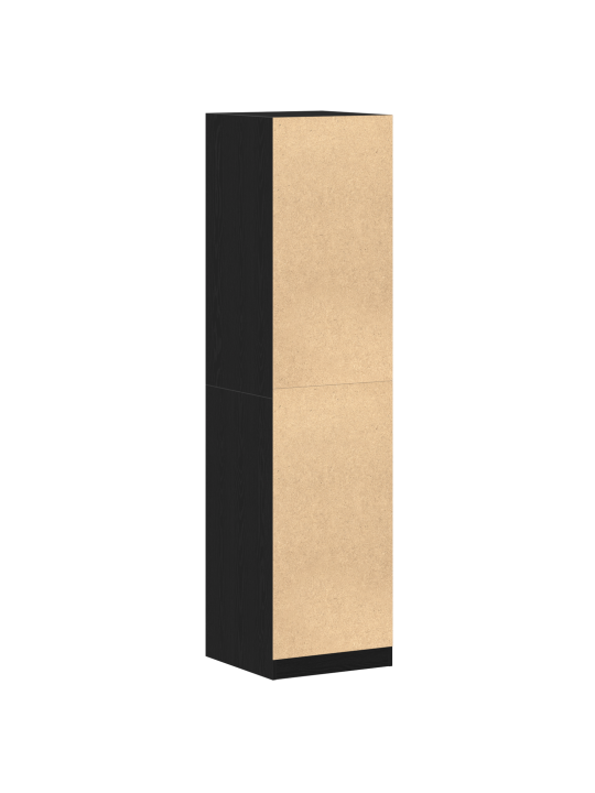 Riidekapp must tamme 50x50x200 cm tehispuit