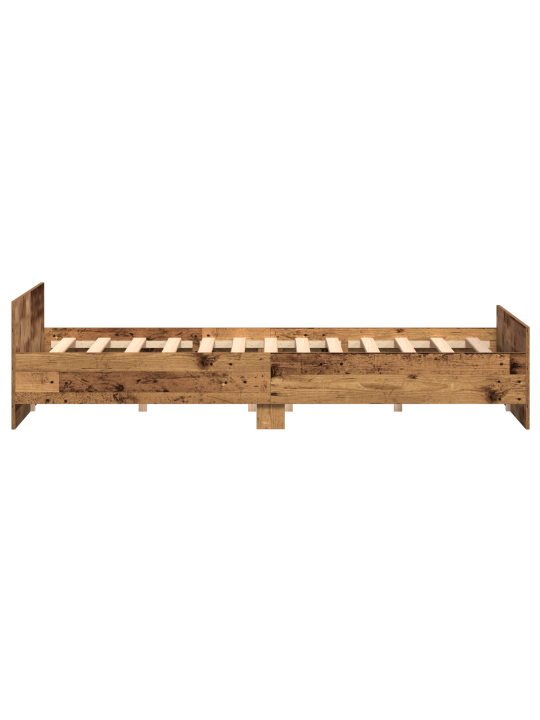 Voodiraam vana puu 200x200 cm inseneripuit