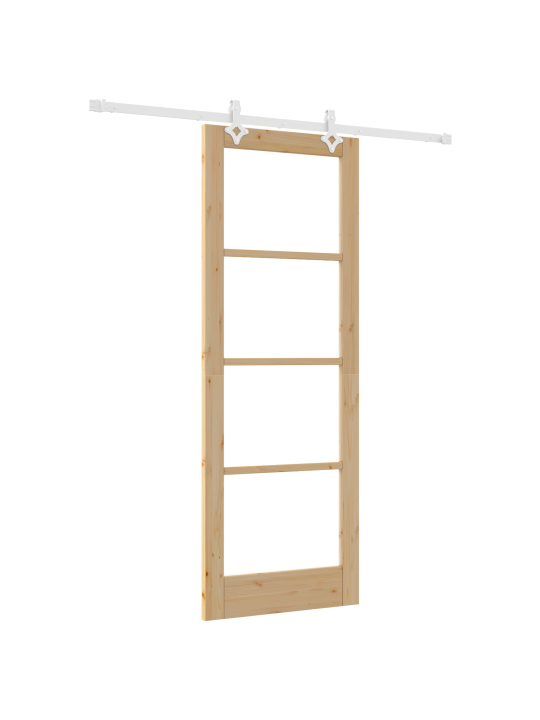 Lükanduks koos tarvikute komplektiga 78x211 cm massiivpuust kasepuu