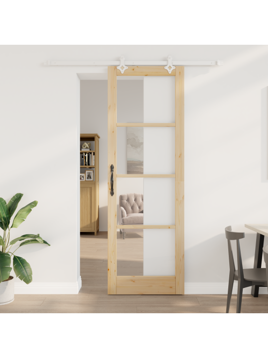 Liuguks komplekt 78x232 cm massiivne puu männipuit