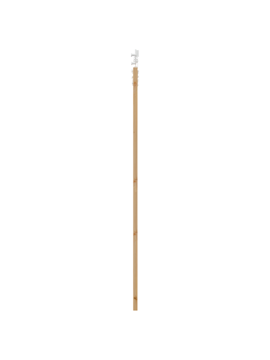 Libisev uks riistvarakomplektiga 83x211 cm kvaliteetne männipuit