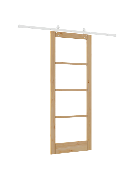 Liuguks riistvarakomplekt 83x211 cm kvaliteetne puit männipuit
