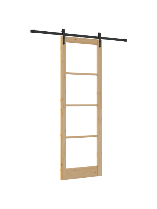 Liuguks koos tarvikute komplektiga 78x232 cm kvaliteetne männipuit