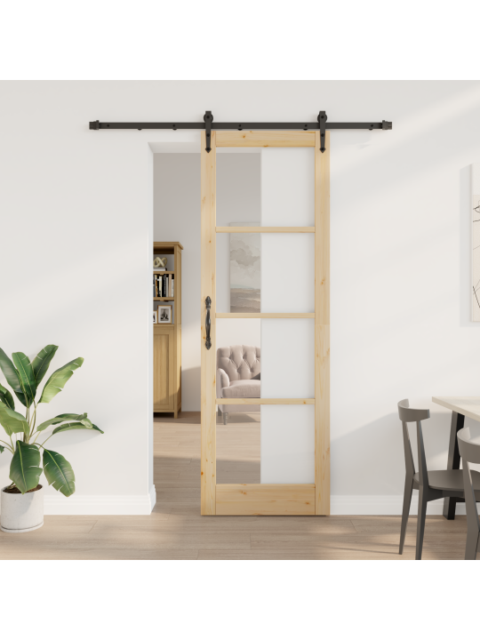 Liuguks koos tarvikute komplektiga 78x232 cm kvaliteetne männipuit