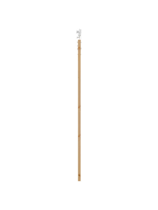Libisev uks koos varustuse komplektiga 78x202 cm kvaliteetne männipuit