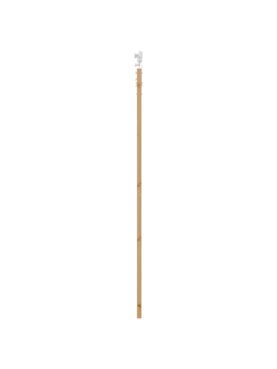 Liuguks riistvarakomplektiga 83x211 cm massiivpuit männist
