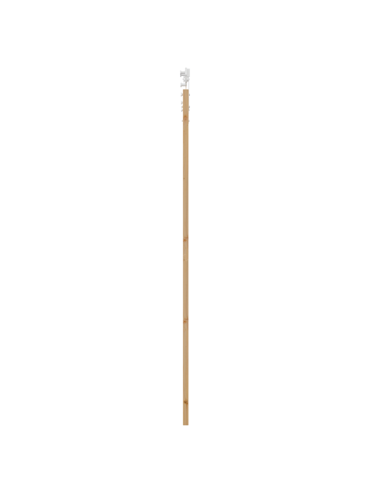 Libisev uks koos varustusega 83x232 cm tahke puidu mänd