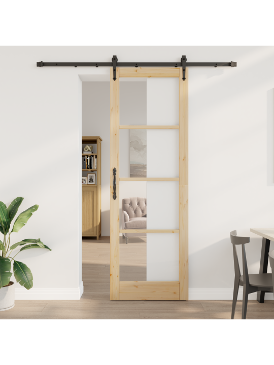 Liuguksega tarvikute komplekt 78x232 cm tugev männipuit