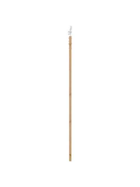 Liugvärav koos tarvikute komplektiga 73.5x211 cm tihedast männipuidust