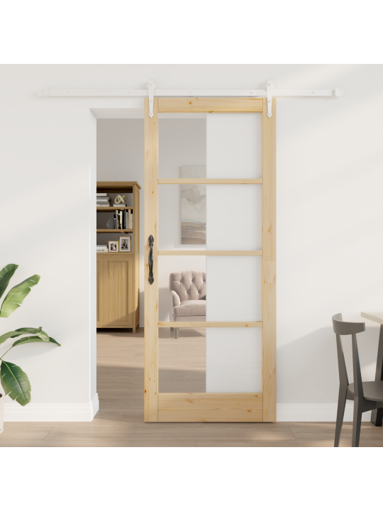 Liug uks kinnituskomplekt 86x211 cm massiivpuust mänd