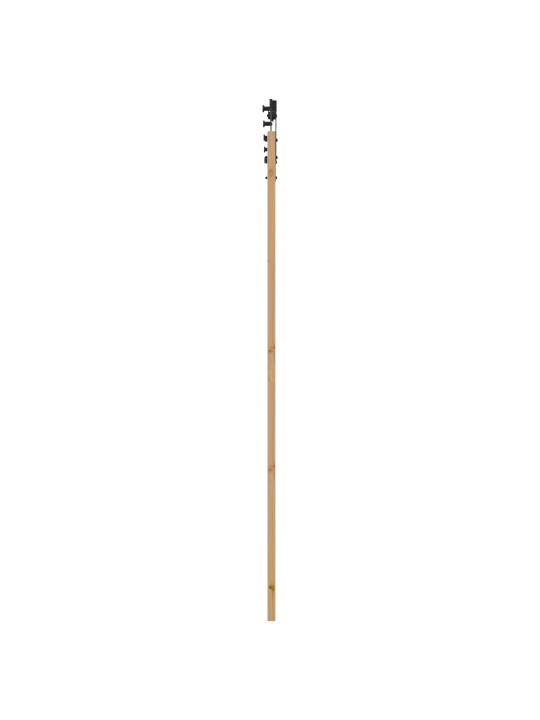 Libisev uks koos riistvarakomplektiga 83x232 cm tugev männipuit