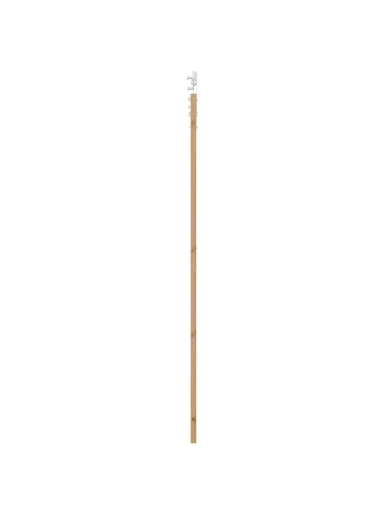 Libistatav uks koos tarvikute komplektiga 83x232 cm massiivpuust vaarpuu