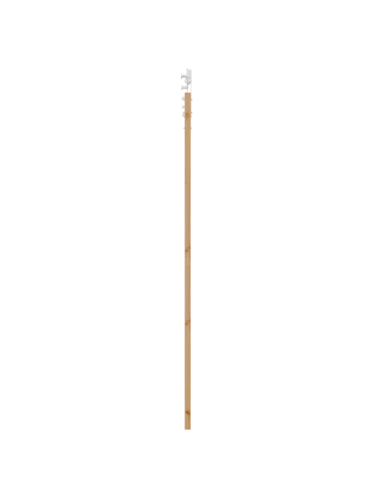 Libistav uks koos komponentidega 86x211 cm tugev männipuit